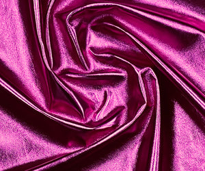 Shimmer Foiled Lambskin Hot Pink :  Italian Leather (0.6-0.7mm 1.5oz) 9