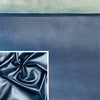 Pearlised Petrol Blue, Leather Skin: Italian Lamb Nappa (0.6-0.7mm 1.5oz).