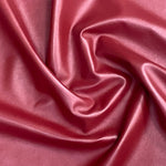 Pearlised Jester Red, Leather Skin : Italian Lamb Nappa (0.6-0.7mm 1.5oz) 10 Discontinued