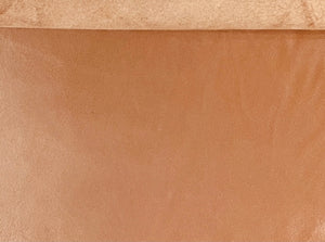 Pearlised Caramel, Leather Skin: Italian Lamb Nappa (0.6-0.7mm 1.5oz).
