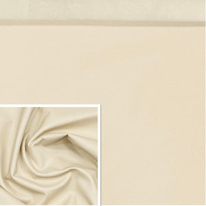 Valencia Cream, Leather Lambskin : Italian Lamb Nappa (0.6-0.7mm 1.5oz) 10