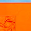 Neon Pumpkin Orange, Fluorescent Leather Lambskin : Italian Lamb Nappa (0.7-0.8mm 2oz) 9