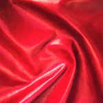 Canada Scarlet, Natural Grain Glazed Leather Cow Hide : (0.9-1.0mm 2.5oz) 25