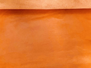 Canada Mango, Natural Grain Glazed Leather Cow Hide : (0.9-1.0mm 2.5oz) 25