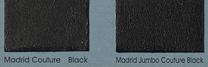 Madrid Black Couture, Leather Lambskin : Italian Leather (0.6-0.7mm 1.5oz) 8