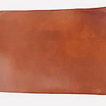 Brandy, Vegetable Tanned Buffalo Leather With Slight Pull-up : (3.5-4.0mm 9-10 oz).