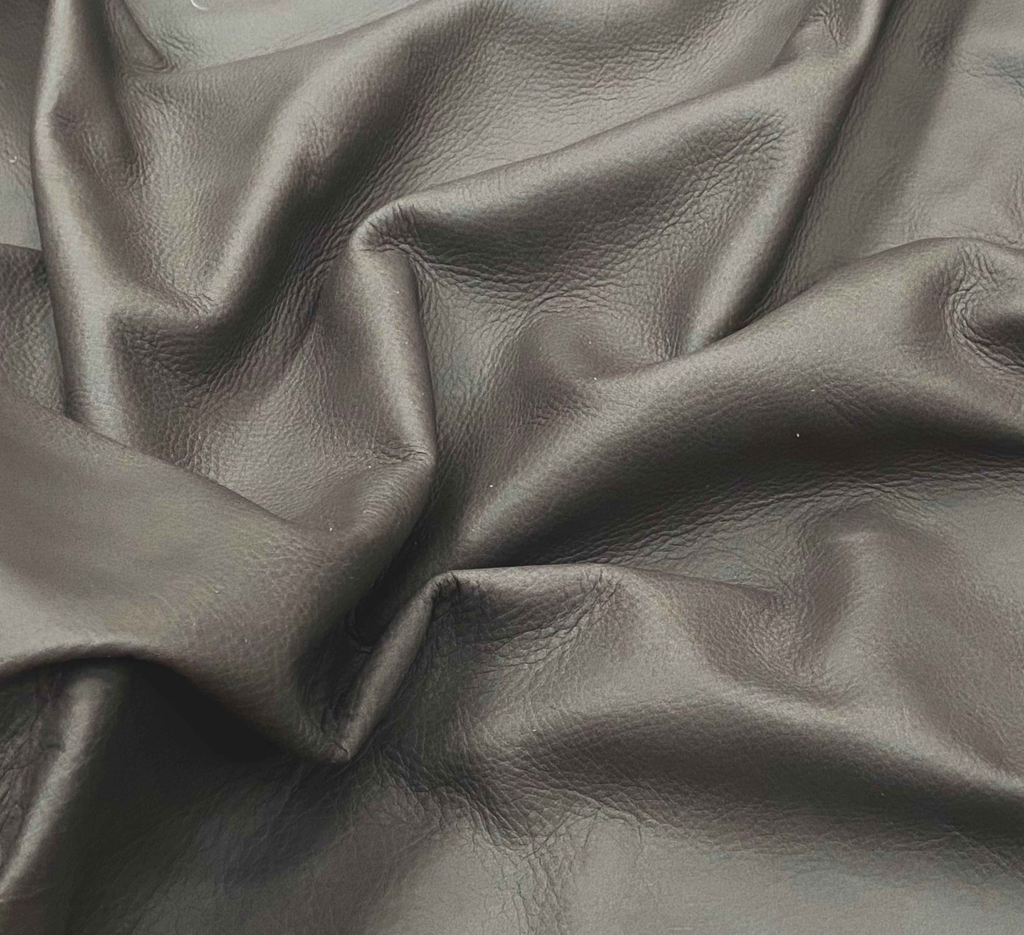 Ranch Steel, Upholstery Leather Cow Hide : (1.2 -1.4mm 3-4oz) 30
