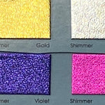 Shimmer Foiled Lambskin Old Silver : Italian Leather (0.6-0.7mm 1.5oz) 9