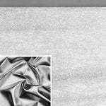 Silver, Metallic Foiled Leather Pig Skin : (0.6-0.7mm 1.5 oz) 15