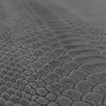 Anthracite Embossed Python Print Cow Side  (1.4mm 3.5oz) 20
