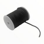 Bolo Black, Vegetable Tanned Leather Cord (4mm or 6mm).