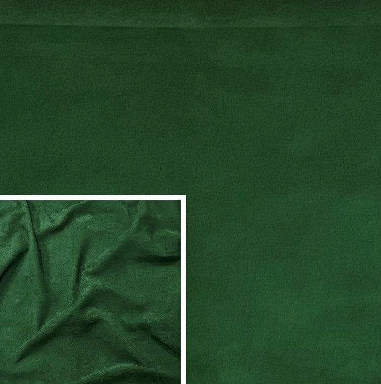 Pine Green, Goat Suede : (0.5-0.6mm 1.5oz).