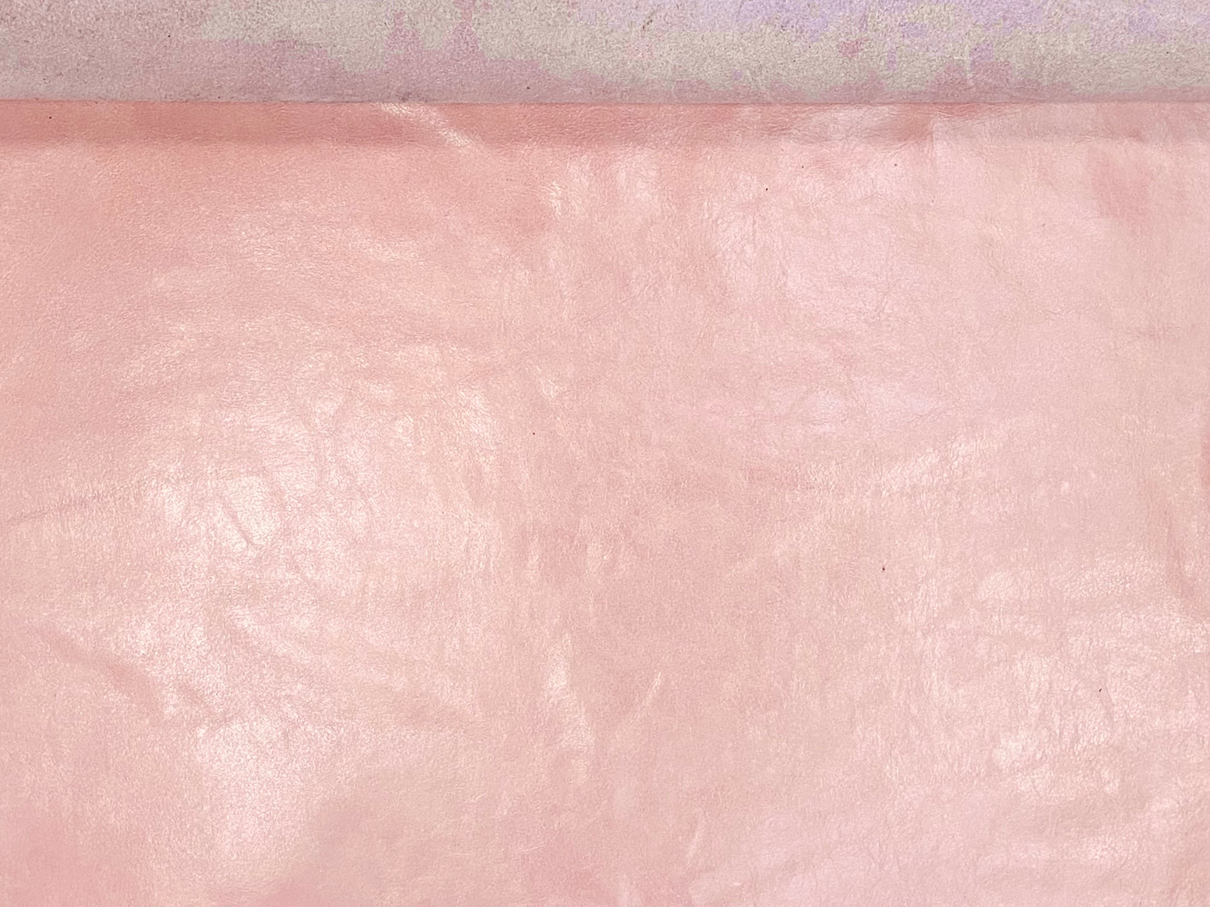 Canada Flamingo Pink, Natural Grain Glazed Leather Cow Hide : (0.9-1.0mm 2.5oz).