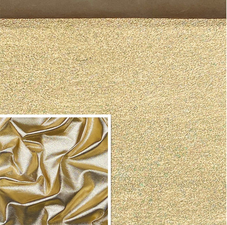 Gold ,Metallic Foiled Leather Pig Skin : (0.6-0.7mm 1.5oz) 15 – GH LEATHERS  LTD
