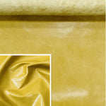 Canada Lemon, Natural Grain Glazed Leather Cow Hide :0.9-1.0mm 2.5oz) 25