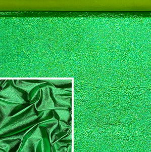 Lime, Metallic Foiled Leather Pig Skin : (0.6-0.7mm 1.5oz).