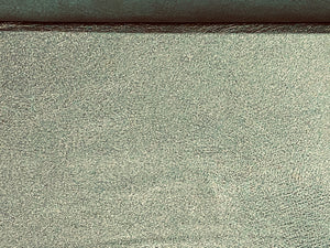 Pewter, Metallic Foiled Leather Pig Skin : (0.6-0.7mm 1.5oz) 15