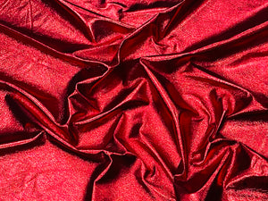 Poppy Red, Metallic Foiled Leather Pig Skin : (0.6-0.7mm 1.5oz) 15