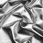 Silver, Metallic Foiled Leather Pig Skin : (0.6-0.7mm 1.5 oz) 15