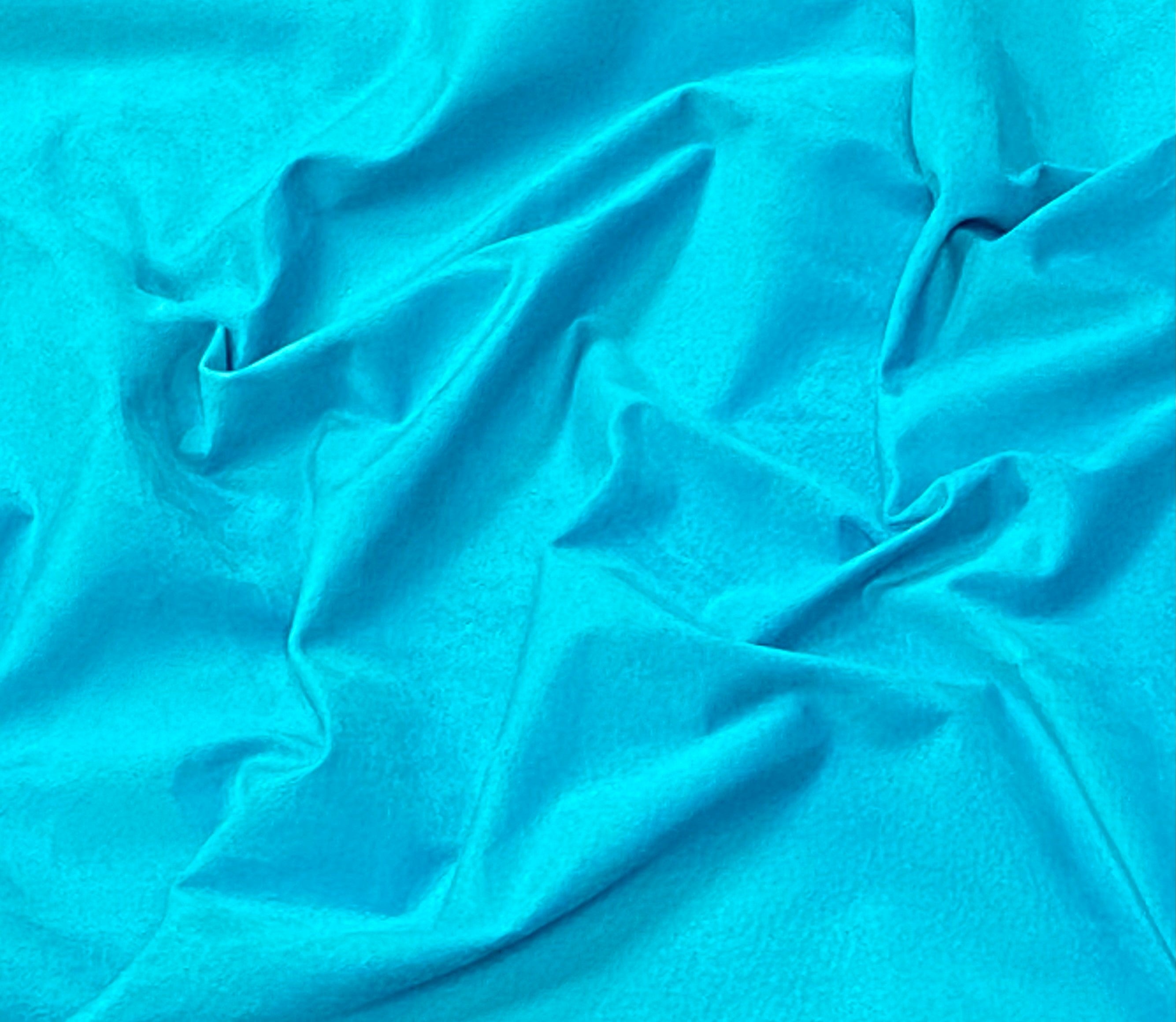 Turquoise, Pig Suede : (0.5-0.6mm 1.5oz).